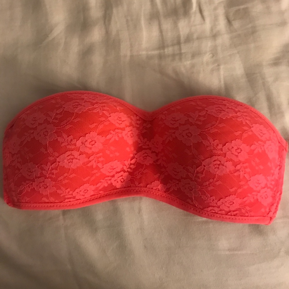 PINK coral bandeau 😍